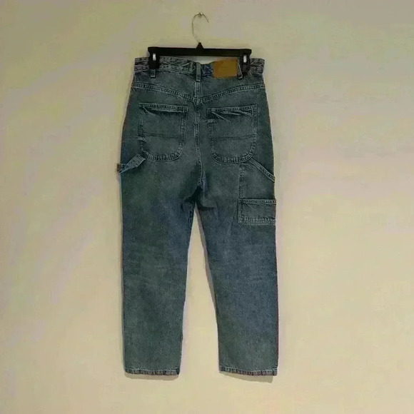 Cotton On Light Blue Wash Carpetner Jean US 8 Like New - Picture 2 of 2